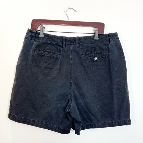 Jones New York Sport black high rise cotton mom shorts 14 - Picture 5 of 9